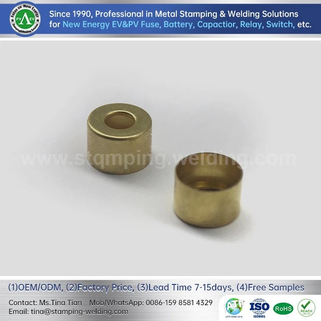 Brass End Cap For High Voltage Fuse