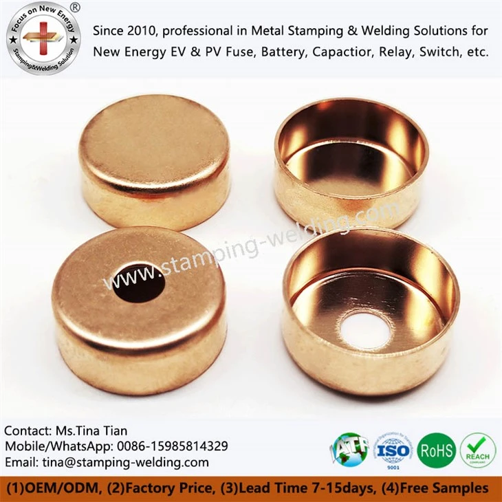 Cap Copper For Cylindrical Fuses Link