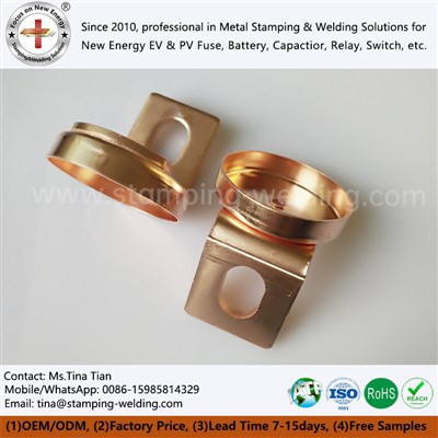 Kobberhettekontakt for kjøretøysikring