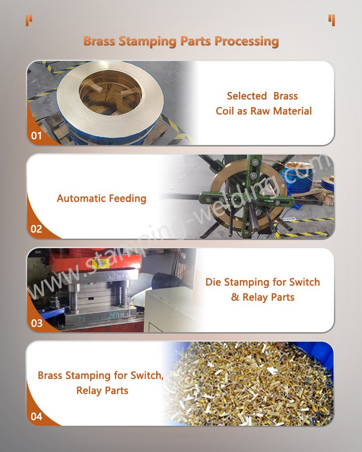 Stamping Electrical Brass Press Parts Processing Stamping Electrical Brass Press Parts Processing
