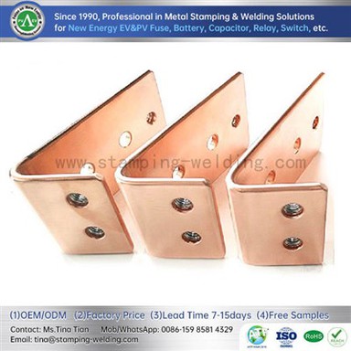 Kobberbuslinne for distribusjonsbrett