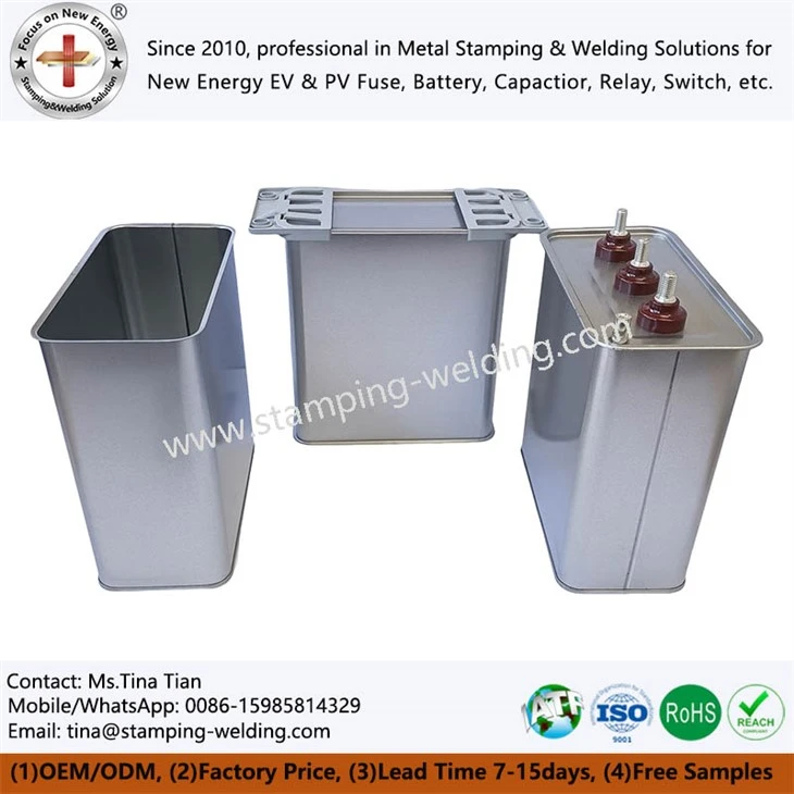 Lagringskondensator aluminiumsbokser